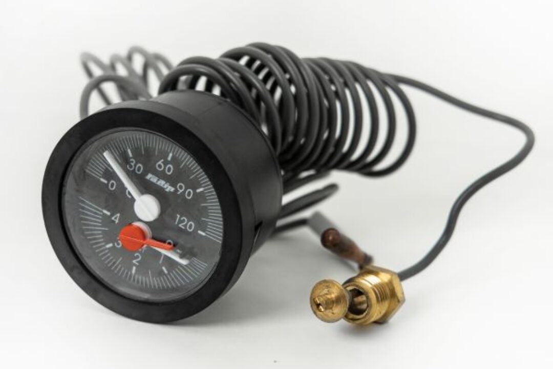 Kapilarni termomanometar sa ventilom