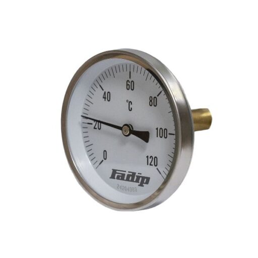 Bimetal thermometers for hot water